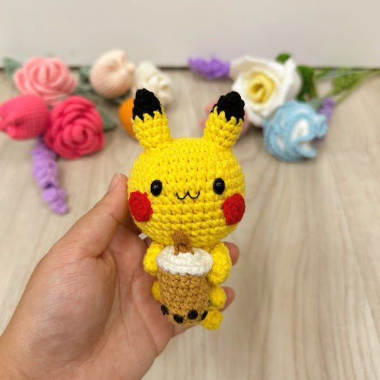MEMOdified Pikachu with Boba